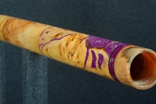 Yellow Cedar Burl Native American Flute, Minor, Bass A-3, #R2F (13)